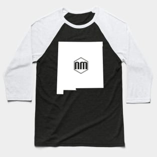 New Mexico Homer (White) Baseball T-Shirt